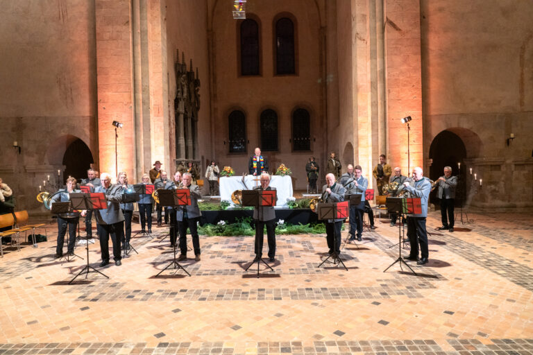 Feierliche Hubertusmesse im Kloster Eberbach. Archivfoto (2023), Quelle: Markus Stifter